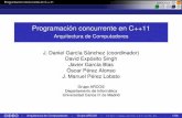 Programación concurrente en C++11 - Arquitectura de Computadores