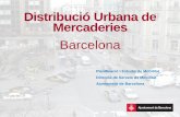La distribució urbana de mercaderies