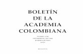 BOLETÍN DE LA ACADEMIA COLOMBIANA