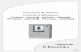 Instrucciones de utilizacion Lavadoras centrifugadoras WS4250H ...