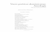 Voces poéticas dominicanas: Antología