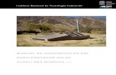Manual de construcción del deshidratador solar Aureliano Buendía