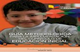 Guía Metodológica para la Implementación del Currículo