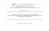 Protocolo para el manejo hospitalario del Dengue en niños/as y ...