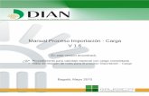 Manual Proceso Importación - Carga V 1.6