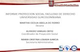 Proyección Social Facultad de Derecho.