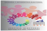 Memoria y Estadística Electoral - Elecciones Generales 2013