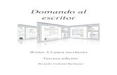 Manual de LibreOffice para escritores