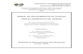Manual de procedimientos de tecnicas para el diagnostico del dengue