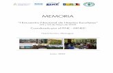 Memoria I Encuentro Nacional de Huertos Escolares - Nicaragua
