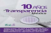 10 años de Transparencia en México