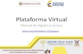 Plataforma Virtual Ingreso a Plataforma Virtual.