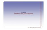 TEMA 3 Dinámica de fluidos viscosos