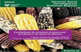 Factibilidad de alcanzar el potencial productivo de maíz de México