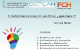 El déficit de innovación en Chile