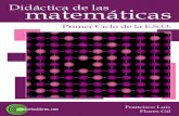 Didáctica de las matemáticas - Primer Ciclo de la E.S.O.