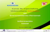 Información inicial I Curso de Especialista Universitario Intensivo en ...