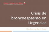Crisis de broncoespasmo en urgencias
