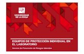 EQUIPOS DE PROTECCIÓN INDIVIDUAL EN EL LABORATORIO