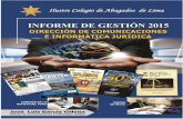 Informe de Gestión de Dirección de Comunicaciones e Informática ...