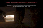 Sitio de los Dólmenes de Antequera. Iter de la candidatura: 1984-2014