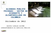 Alianza Público-Privada/ Sector de Acueducto y Alcantarillado en ...