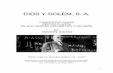DIOS Y GOLEM, S. A.