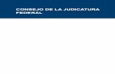 CONSEJO DE LA JUDICATURA FEDERAL
