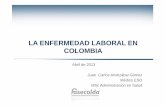 la enfermedad laboral en colombia