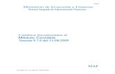 Manual Cierre Contable Mensual, Trimestral y Semestral 2009