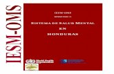 Informe sobre el Sistema de Salud Mental en Honduras