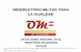OBSERVATORIO MILITAR PARA LA IGUALDAD