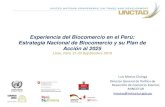 Experiencia del Biocomercio en el Perú