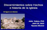 Hechos y la Historia de la Iglesia (English and Spanish) Power Point