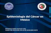 Epidemiologia del cancer en mexico