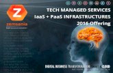 TMS IaaS + PaaS Infrastructures  2016 Offering