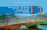 Diccionario de Datos de Uso del Suelo y Vegetación esc. 1:250 000 ...