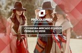 Coyuntura mercado Ecuador para prendas de vestir