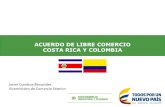 Acuerdo de Libre Comercio Costa Rica y Colombia