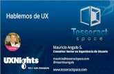 UX Nights León Vol 1.02 - Hablemos de UX