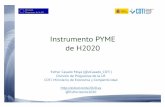 20151105 Visión general del Instrumento PYME