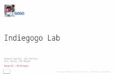 Indiegogo Lab Presentation