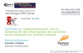 Implementación de un sistema 3D de información de servicios en el subsuelo en ámbito urbano Ponentes: Mario Alguacil - Carles Colás