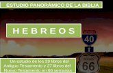 Estudio Panorámico de la Biblia: Hebreos