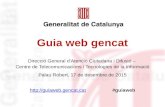 Presentació de la Guia Web gencat (completa)