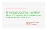 El desarrollo científico-tecnológico de la agricultura: de la revolución ...