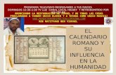 El calendario romano y su influencia en la humanidad
