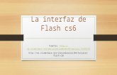 La interfaz de flash cs6 ori.