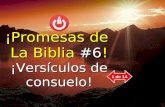 #49 ¡Promesas de la biblia #6!