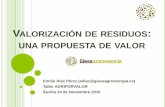 "Valorización de residuos: una propuesta de valor", por Emilio Díaz - GIESA Agroenergía S.L.